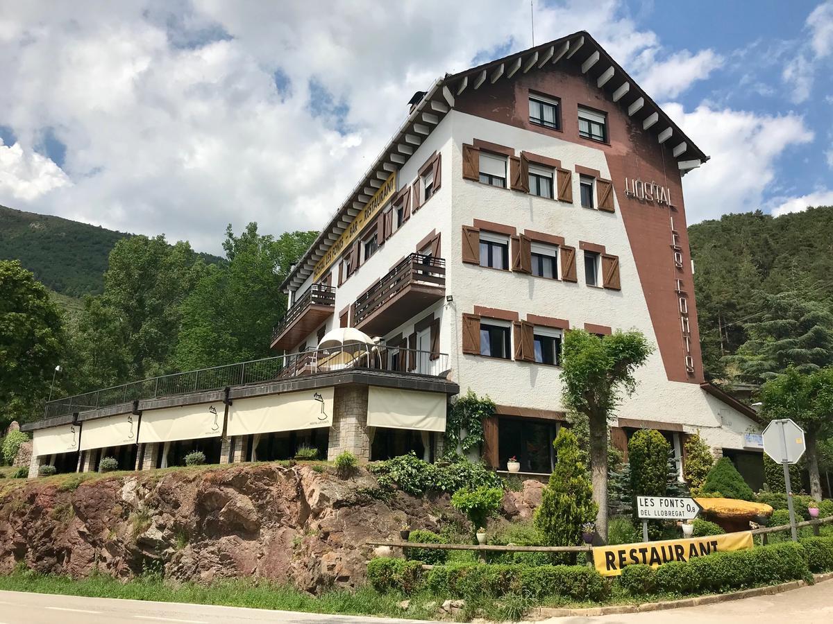 Hostal Les Fonts Castellar De N'Hug Dış mekan fotoğraf